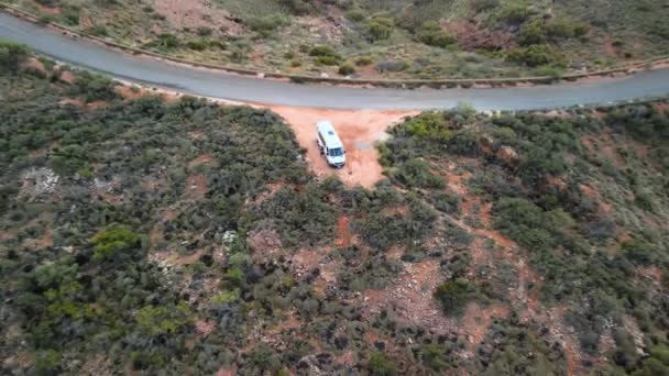 Viaje Por Carretera Través Charles Knife Canyon Australia Occidental — Vídeos de Stock