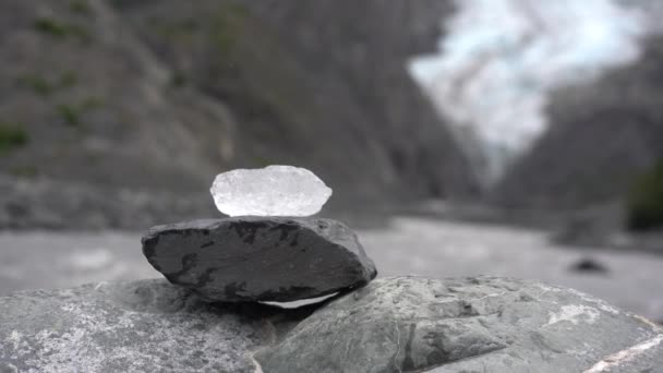 Hielo Del Glaciar Naturaleza — Vídeos de Stock