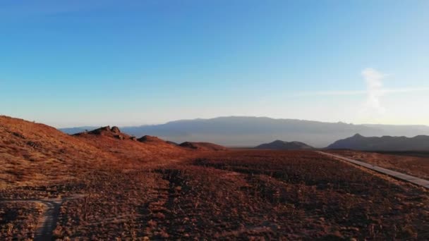 Autopistas Nevada Con Vistas Aéreas — Vídeo de stock