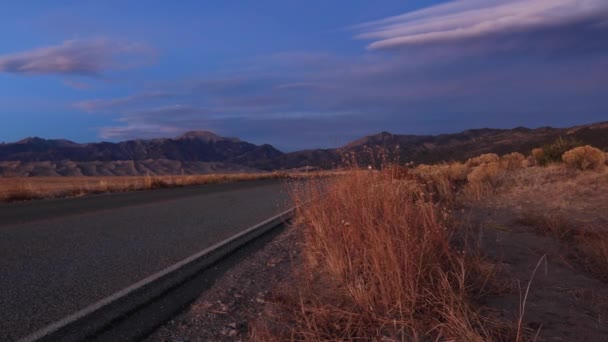 Great Sands National Park Dolly Road Van Rechts Naar Links — Stockvideo