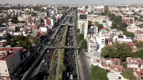 Prise Vue Aérienne Viaduc Mexique — Video