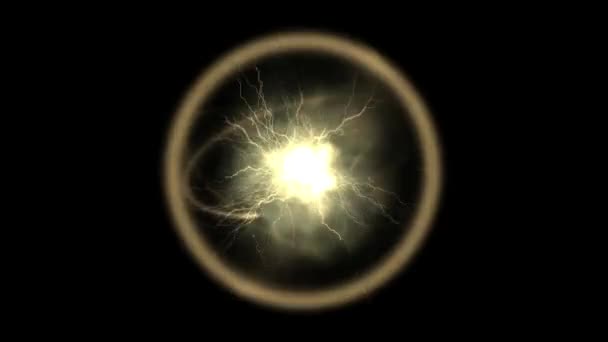 Powerful fission of light and energy explosion