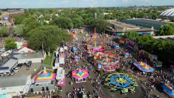 Vista Aérea Minnesota Feria Del Estado 2021 — Vídeo de stock