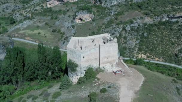 Arbeteta Spanya Nın Otonom Bölgelerinden Biri Olan Castilla Mancha Spanya — Stok video