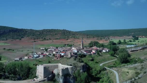 Arbeteta Municipio Provincia Guadalajara Comunidad Autónoma Castilla Mancha España — Vídeo de stock