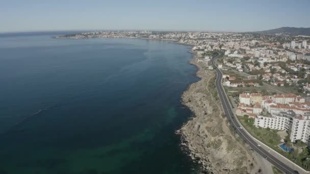 沿着里斯本海上航线 — 图库视频影像