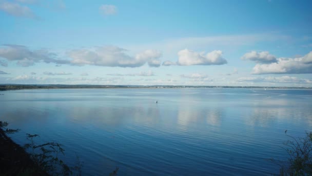 Paysage Vue Panoramique Sur Magnifique Côte Sud Angleterre Coucher Soleil — Video