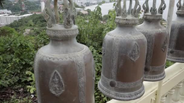 Hua Hin Muhteşem Sahil Şeridini Gösteren Bir Kare Tayland Daki — Stok video
