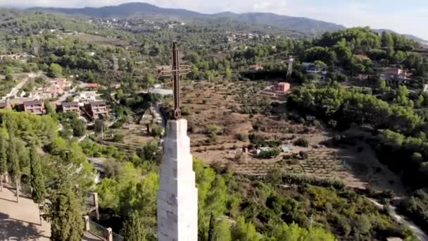 Ermita Santa Ana Castellvell Del Camp Tarragona Catalunya — Stockvideo