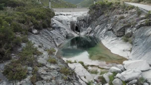 Piscine Naturale Idilice Din Sete Lagoas Parcul Național Peneda Gers — Videoclip de stoc
