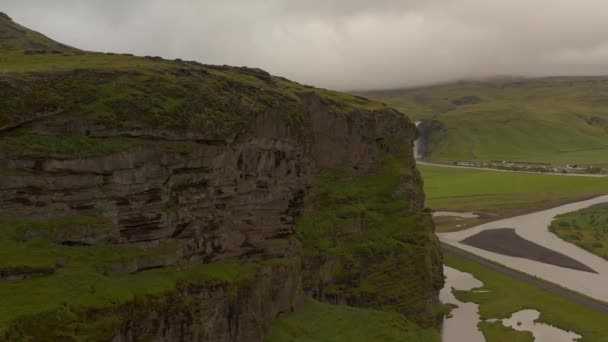 Die Landschaften Und Landschaften Eines Isländischen Sommers — Stockvideo