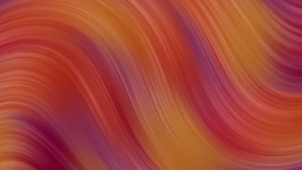 Orange Gradient Movement Abstract Background Rendered Computer Graphic — Stock Video