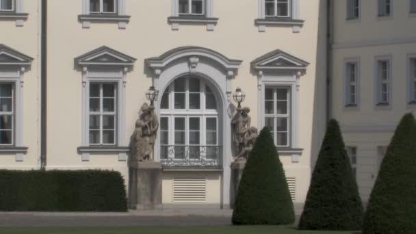 Foto Schloss Bellevue Palazzo Bellevue Berlino Germania — Video Stock