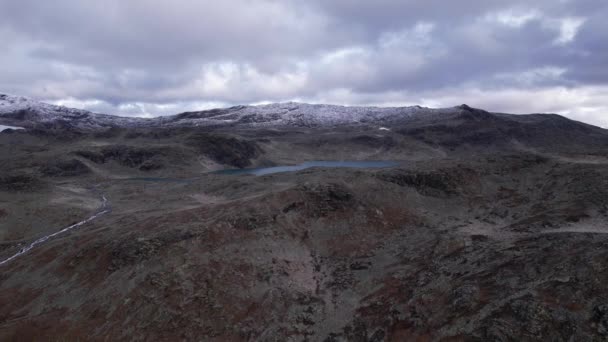 Terrain Rocheux Par Une Journée Lunaire — Video