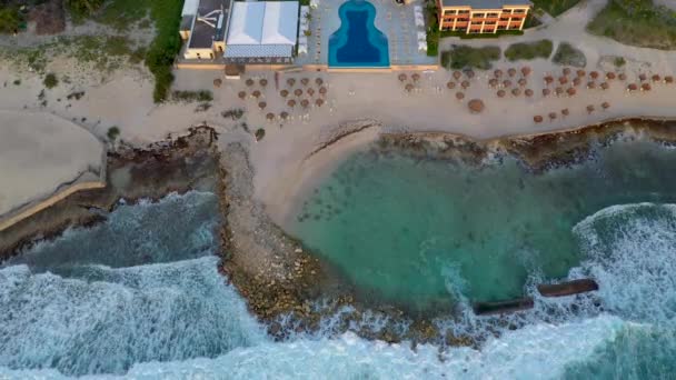 Belo Destino Viagem Lindo Resort Praia Tulum México — Vídeo de Stock