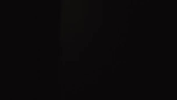Поезд Фестиниог Выходит Темноты Глубокого Туннеля Через Облако Дыма Глубинный — стоковое видео