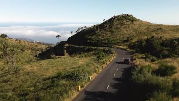 Autós Vezetés Madeira Szigetén Portugáliában — Stock videók
