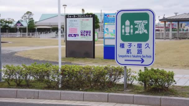 日本南部鹿儿岛县种子岛和雅库岛海港 — 图库视频影像