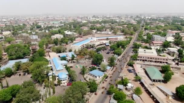 Kurz Vor Der Stadt Kano Bundesstaat Kano Nigeria — Stockvideo