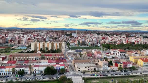 西班牙瓦伦西亚房地产繁荣 — 图库视频影像