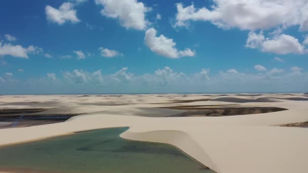 レニス マランハネス マラナオ ブラジル 休暇旅行のための熱帯風景 ブラジル北東部 国際旅行先 — ストック動画