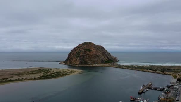 Stead Tir Dérivant Port Morro Bay Californie — Video