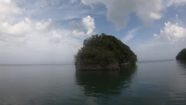 Movimento Della Fotocamera Liscia Passando Uno Dei Los Magotes Nella — Video Stock