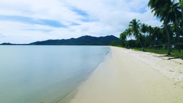 Vista Aerea Una Meravigliosa Spiaggia Tropicale Esotica Phuket Phuket Thailandia — Video Stock