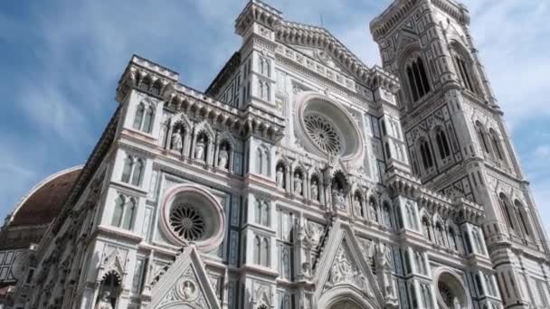 Cattedrale Santa Maria Del Fiore Catedral Florencia Una Impresionante Pieza — Vídeo de stock