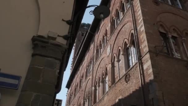 Guinigi Tower Lucca Italien Sommaren — Stockvideo