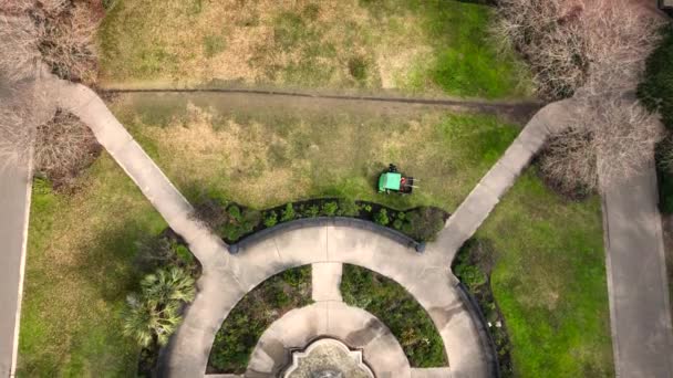 Aerial Rivelare Colpo Gibson Hall Alla Tulane University New Orleans — Video Stock