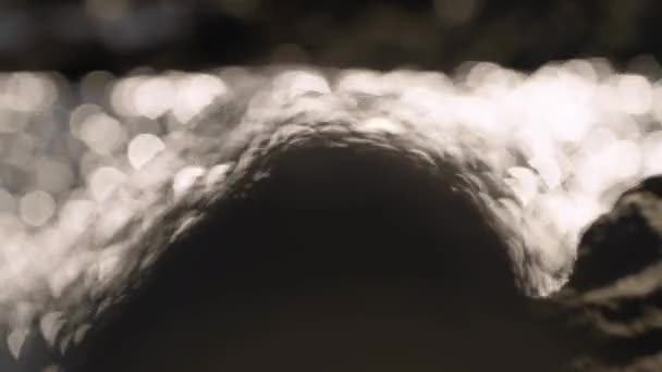 Сон Схожий Абстрактні Розмиті Боке Легкі Сукні Мерехтять Пізнього Полудня — стокове відео
