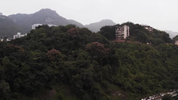 Chongqing China Ciudad Montaña China — Vídeo de stock