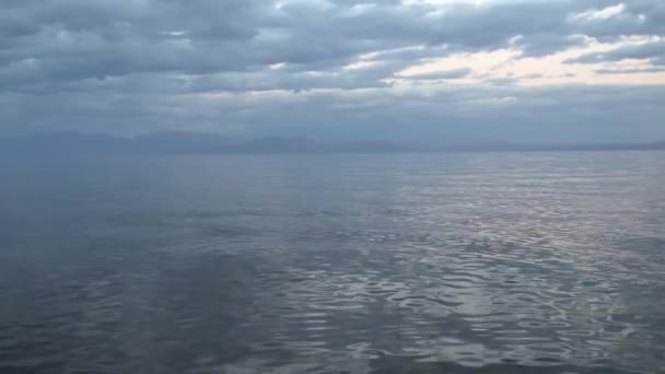 Dahab Spiaggia Del Mare Rosso Prima Del Tramonto — Video Stock