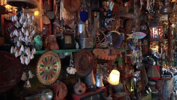 Magasin Antiquités Intéressant Dahab Sinai Egypt — Video
