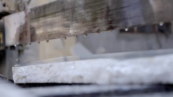 加工后的Makrana大理石渣 滑翔机 — 图库视频影像