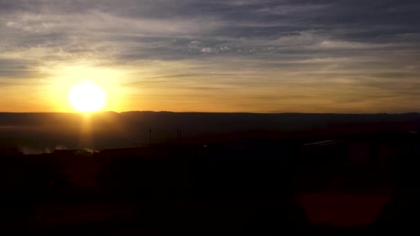 Сан Педро Атакама Чилі Травня 2014 Року Захід Сонця Обсерваторії — стокове відео