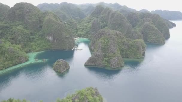 Inyección Aérea Una Isla Tropical Filipinas — Vídeos de Stock