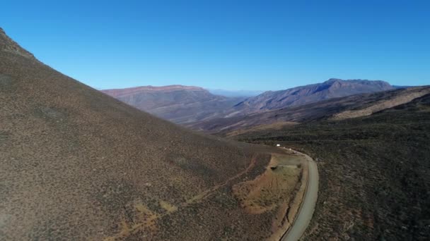 Arial Drone Záběry Oblasti Cederberge Jižní Africe — Stock video