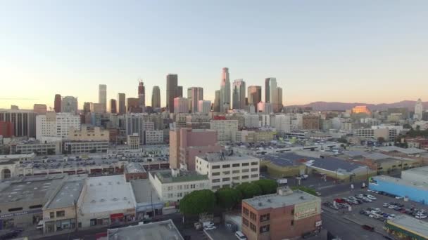 Dolly Vista Izquierda Del Centro Los Ángeles — Vídeo de stock