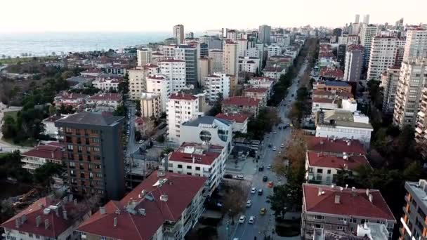 One Busiest Streets Istanbul — Stock Video