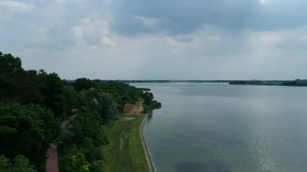 Escena Del Lago Palic Subotica Serbia — Vídeos de Stock