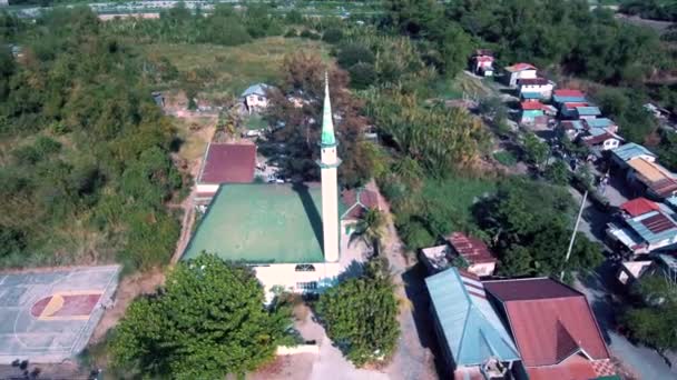 Vidéo Drone Aérien Masjid Sacré Musulmans — Video