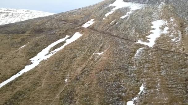 Vue Aérienne Mont Ejsa Islande — Video