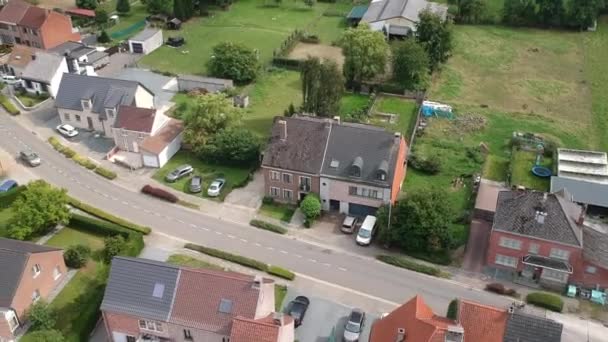 Topdown Droneshot Centrum Miasta — Wideo stockowe