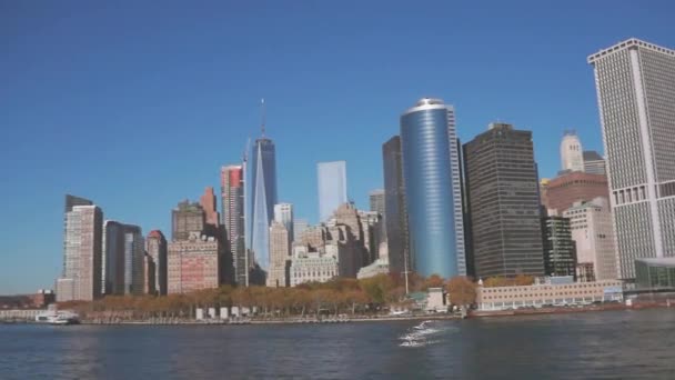 Panning Intorno Manhattan New York — Video Stock
