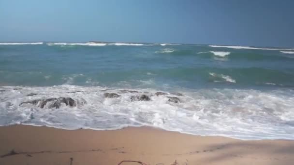 Mar Playa Olas — Vídeos de Stock