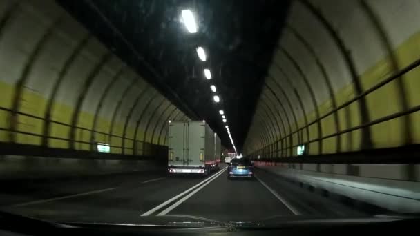 Tunnel Dartford Traversant Sous Tamise — Video