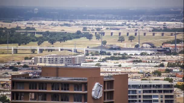 View Sylvan Ave Hampton Road Dallas — Stock Video