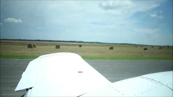 Vídeo Rápido Aviones Aterrizando San Marcos — Vídeos de Stock